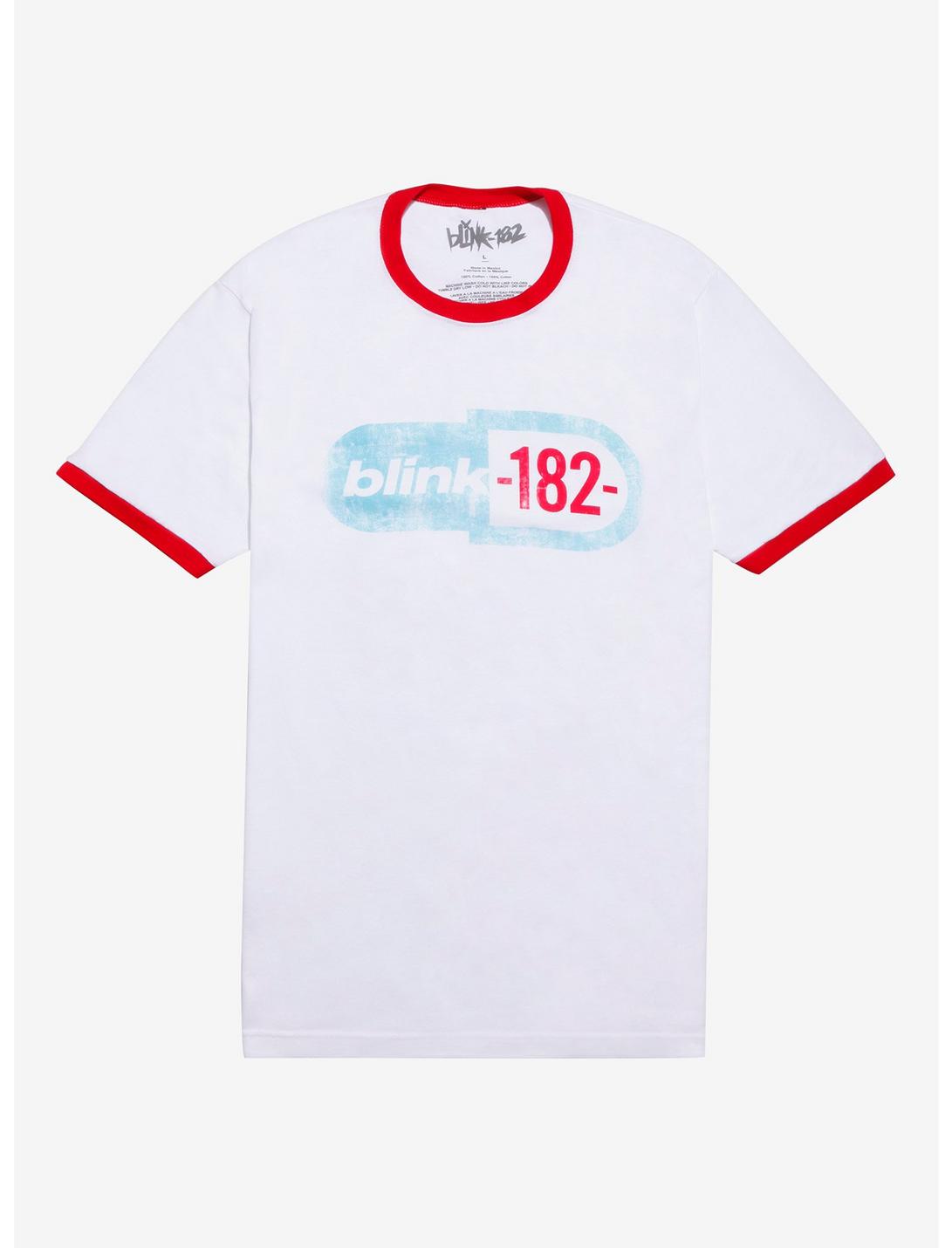 Blink-182 Enema Of The State Ringer T-Shirt, WHITE, hi-res