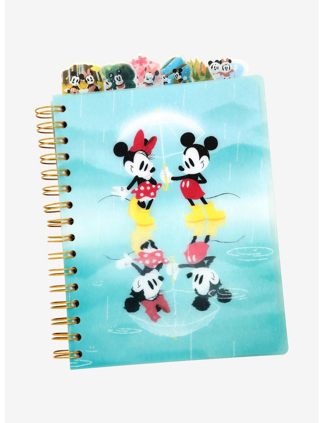 Disney Mickey and Minnie Through the Seasons Tab Journal - BoxLunch Exclusive, , hi-res