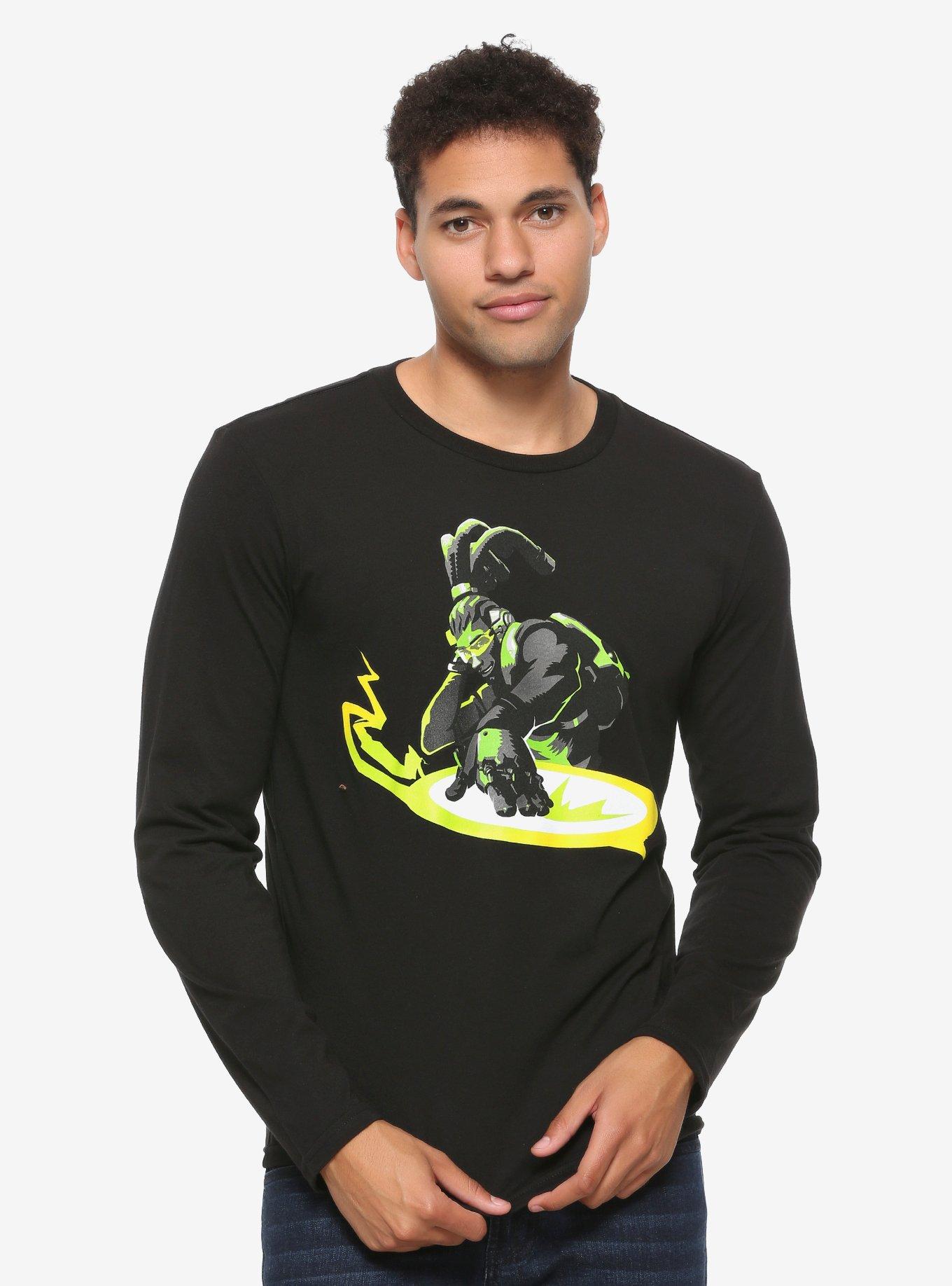 Our Universe Overwatch Lucio Long Sleeve T-Shirt, BLACK, hi-res