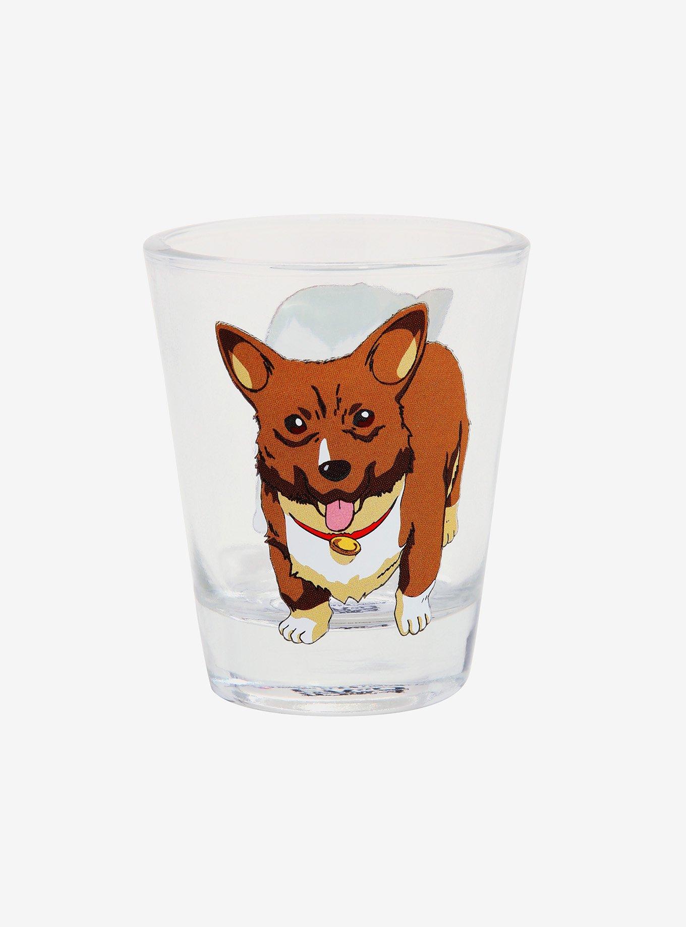 Cowboy Bebop Ein Mini Glass - BoxLunch Exclusive, , hi-res