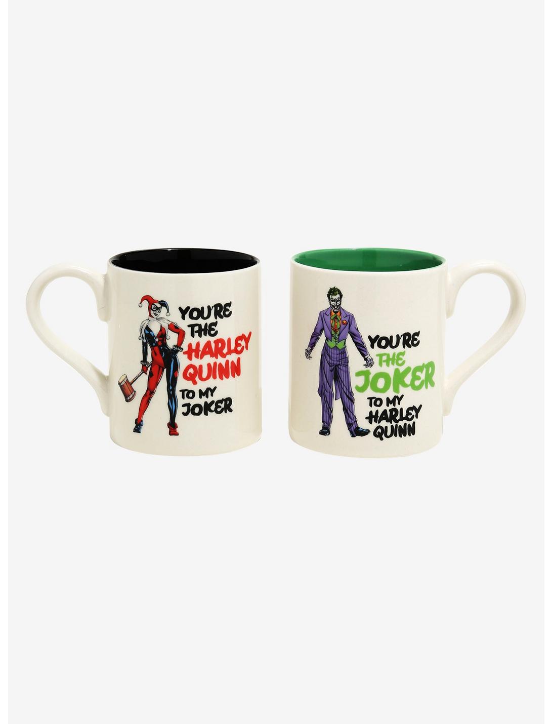 DC Comics The Joker & Harley Quinn Couples Mug Set, , hi-res