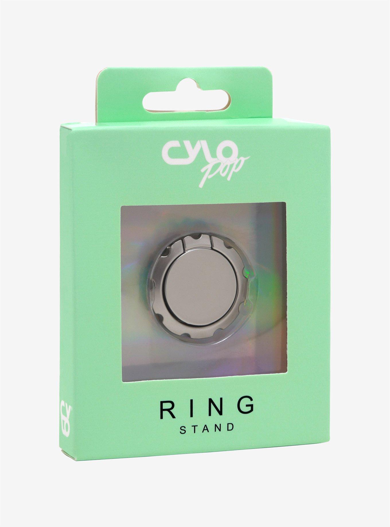 Silver Ruffle Ring Phone Grip & Stand, , hi-res
