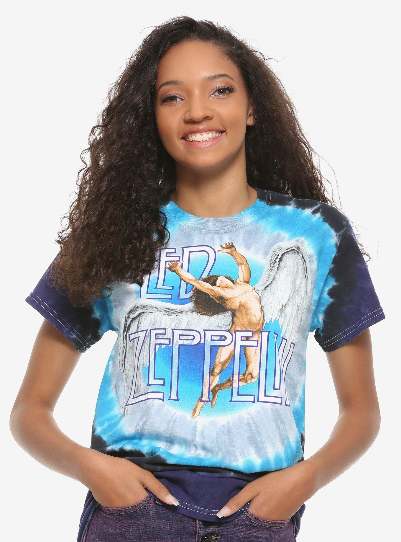 Led Zeppelin Swan Song Records Logo Girls T-Shirt, MULTI, hi-res