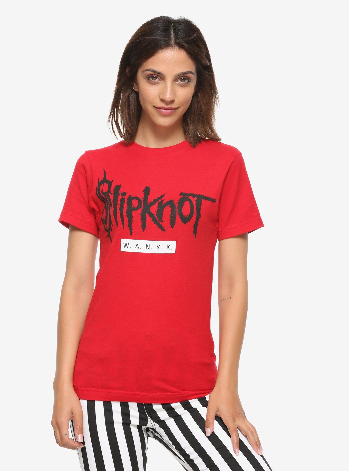 Slipknot We Are Not Your Kind Girls T-Shirt, RED, hi-res