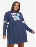 Disney Lilo & Stitch Experiment 626 Dress Plus Size, BLUE, hi-res