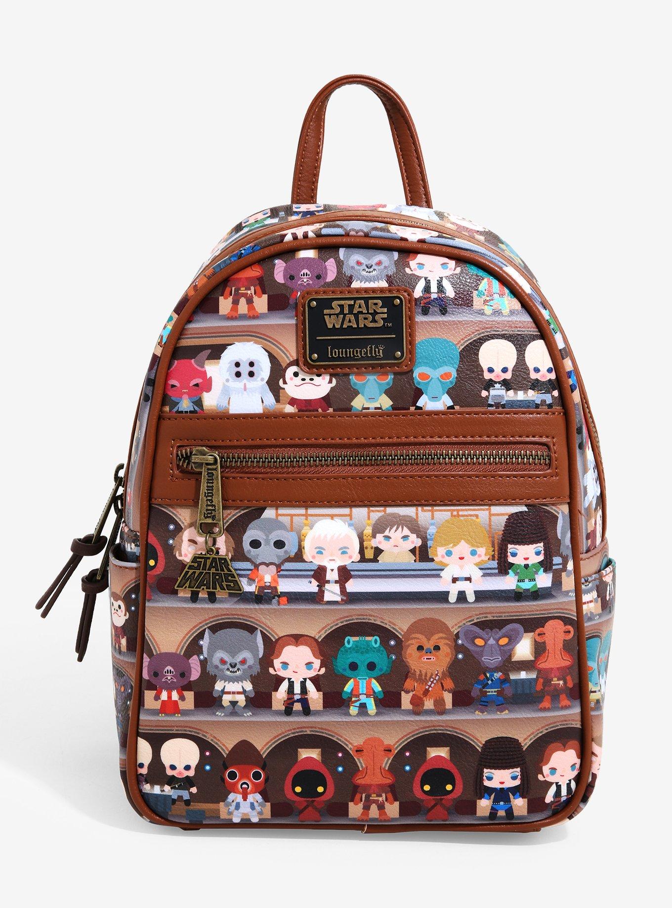 Loungefly Star Wars Chibi Cantina Mini Backpack BoxLunch