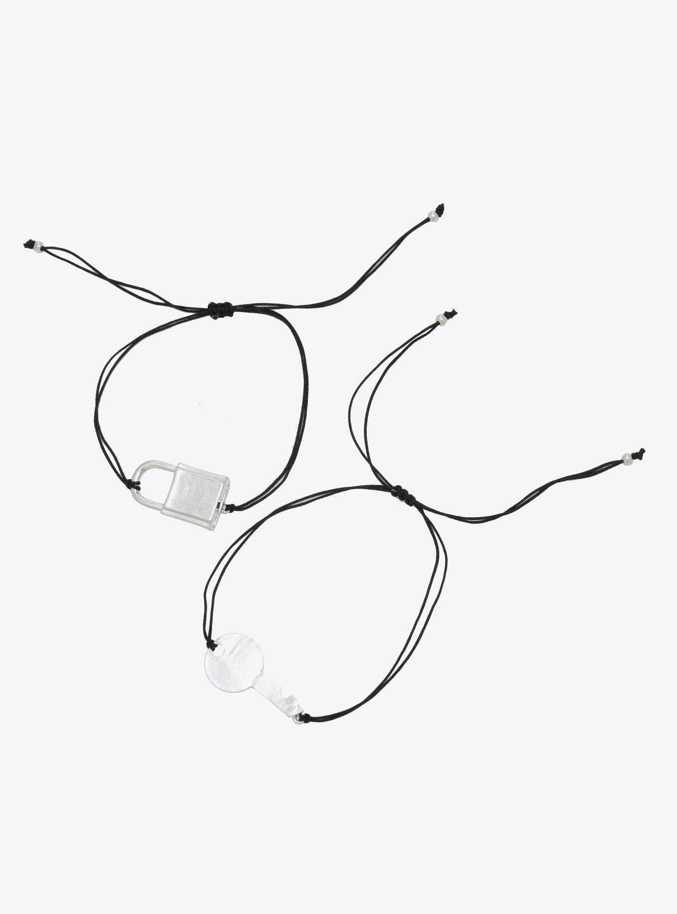 Padlock & Key Best Friend Bracelet Set