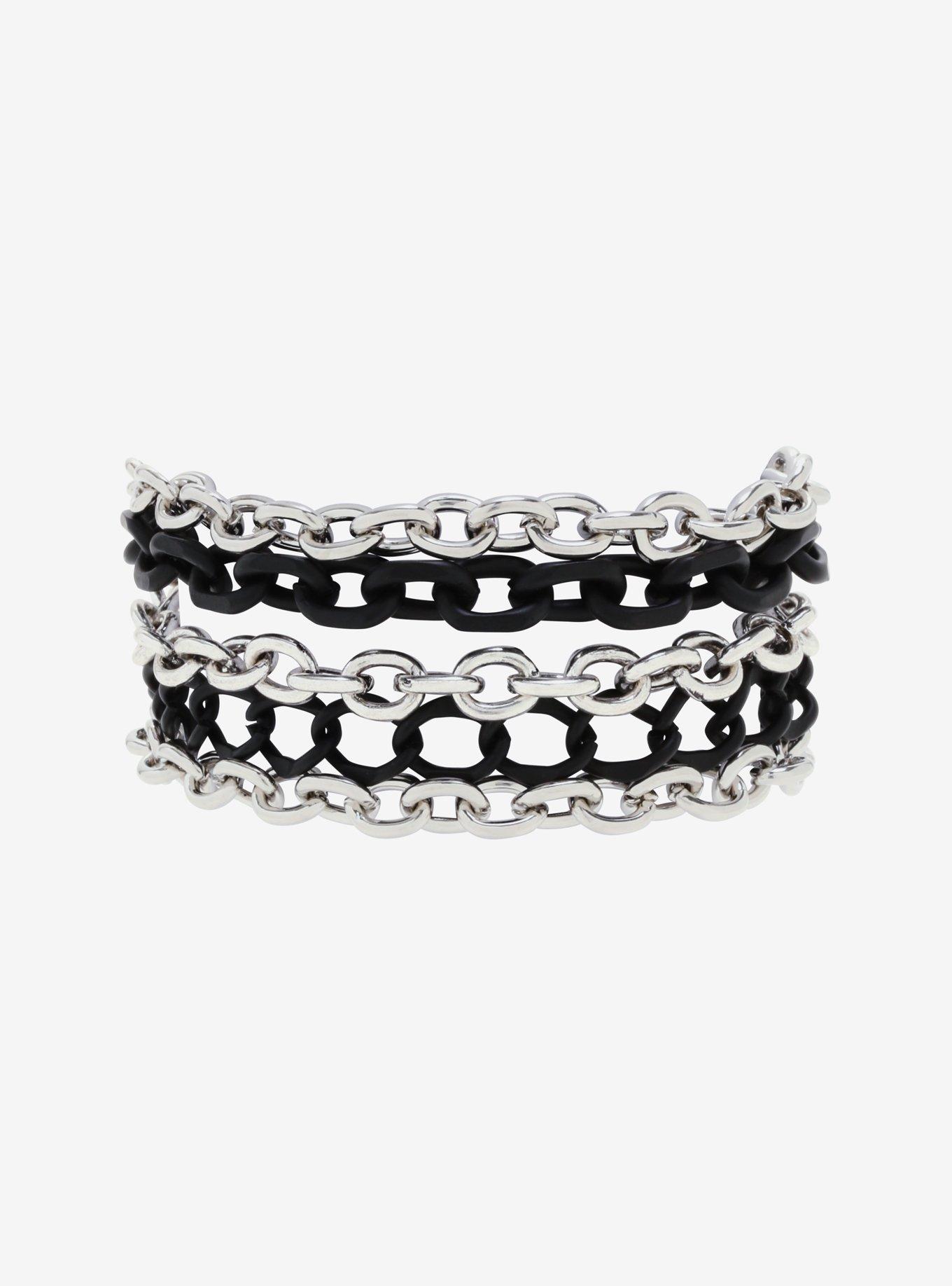Multi Color Chain Bracelet, , hi-res
