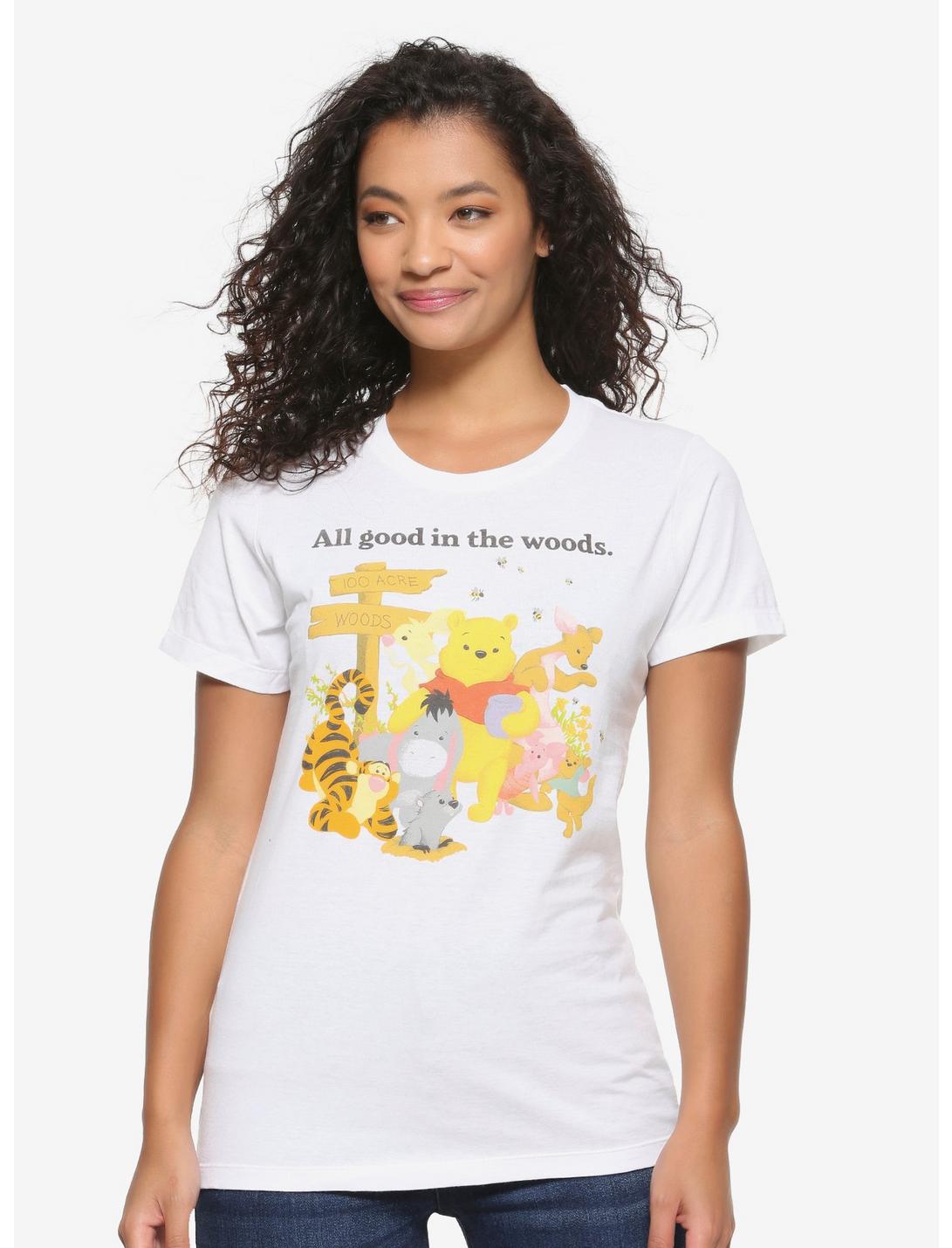 Disney Winnie the Pooh Good in the Woods Women's T-Shirt - BoxLunch Exclusive, MULTI, hi-res