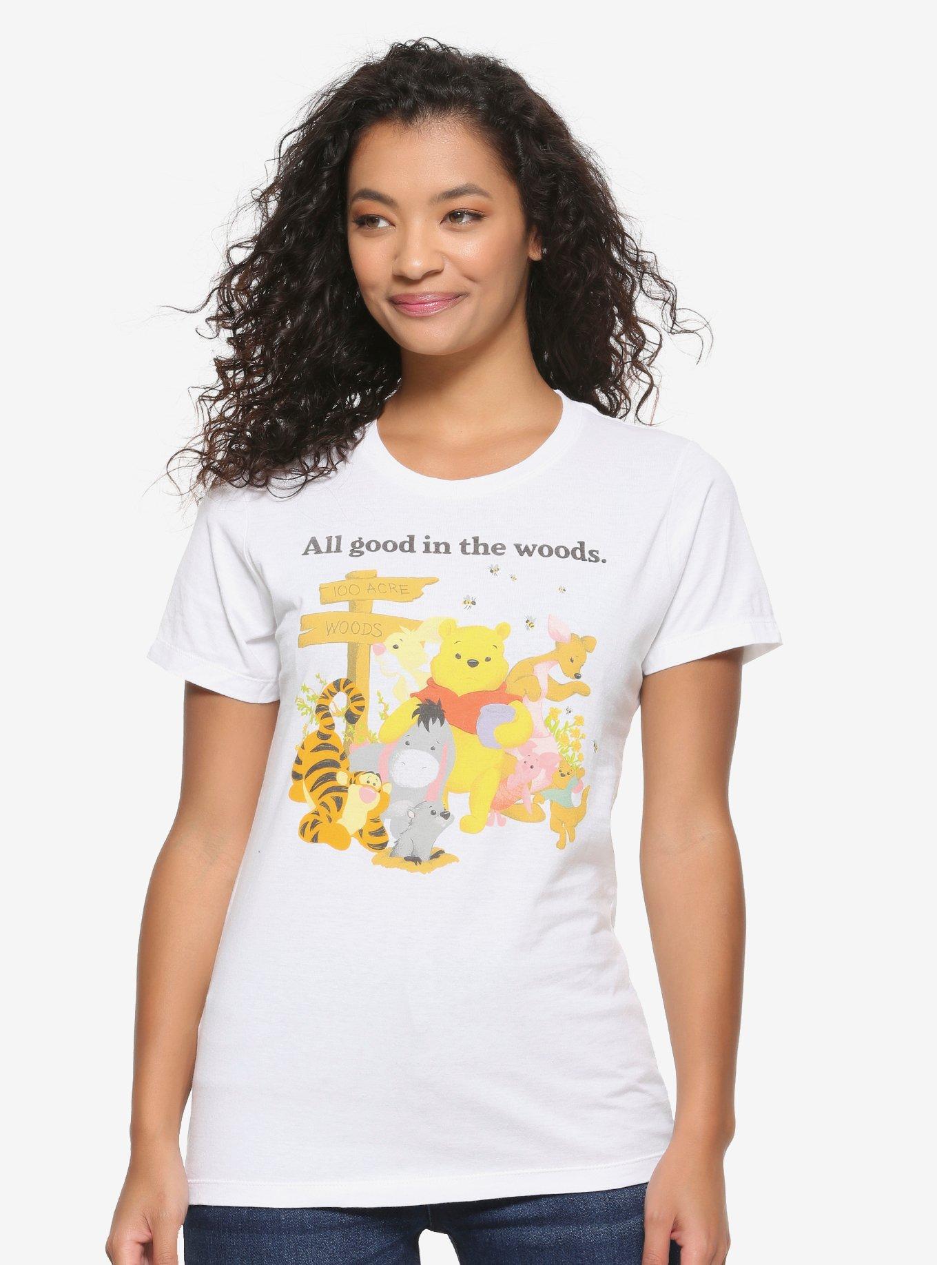 Disney Winnie the Pooh Good in the Woods Women's T-Shirt - BoxLunch Exclusive, MULTI, hi-res