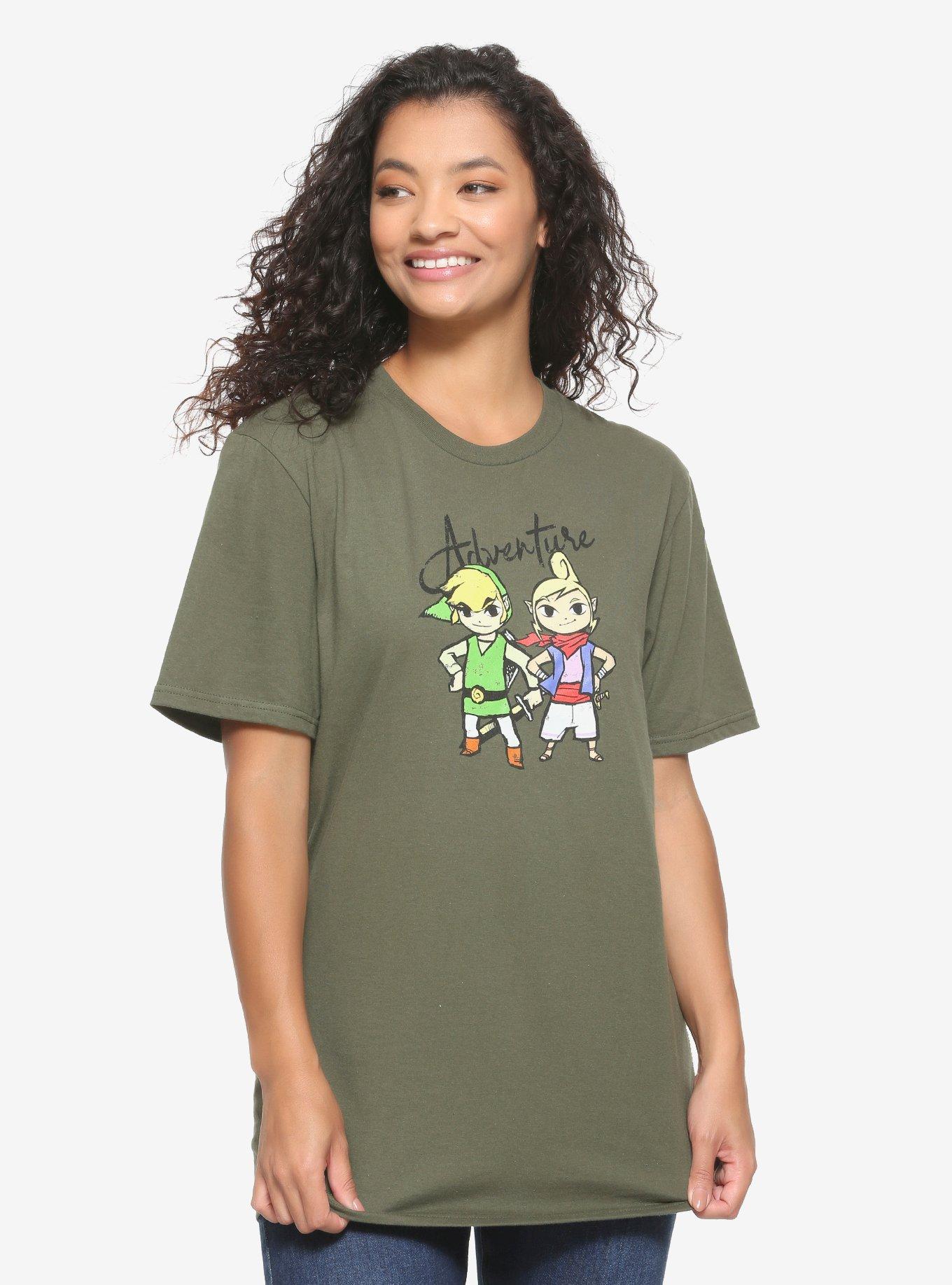 Nintedo The Legend of Zelda Adventure T-Shirt - BoxLunch Exclusive ...