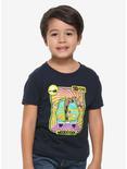 Scooby-Doo Woodstock Mystery Machine Toddler T-Shirt - BoxLunch Exclusive, BLACK, hi-res