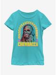 Star Wars Chewie Roargh Youth Girls T-Shirt, TAHI BLUE, hi-res