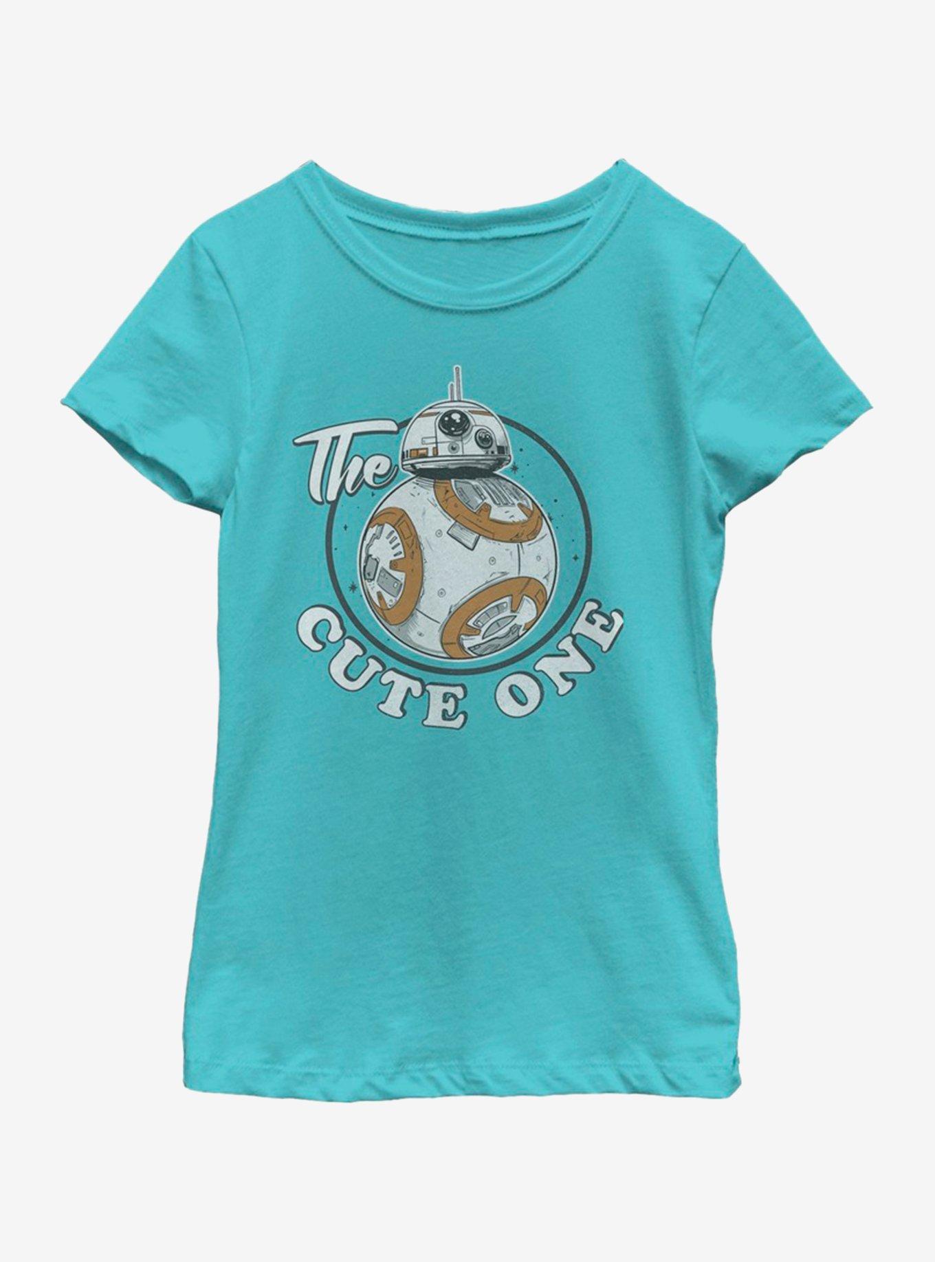 Star Wars The Last Jedi I Am The Cute One Youth Girls T-Shirt, , hi-res