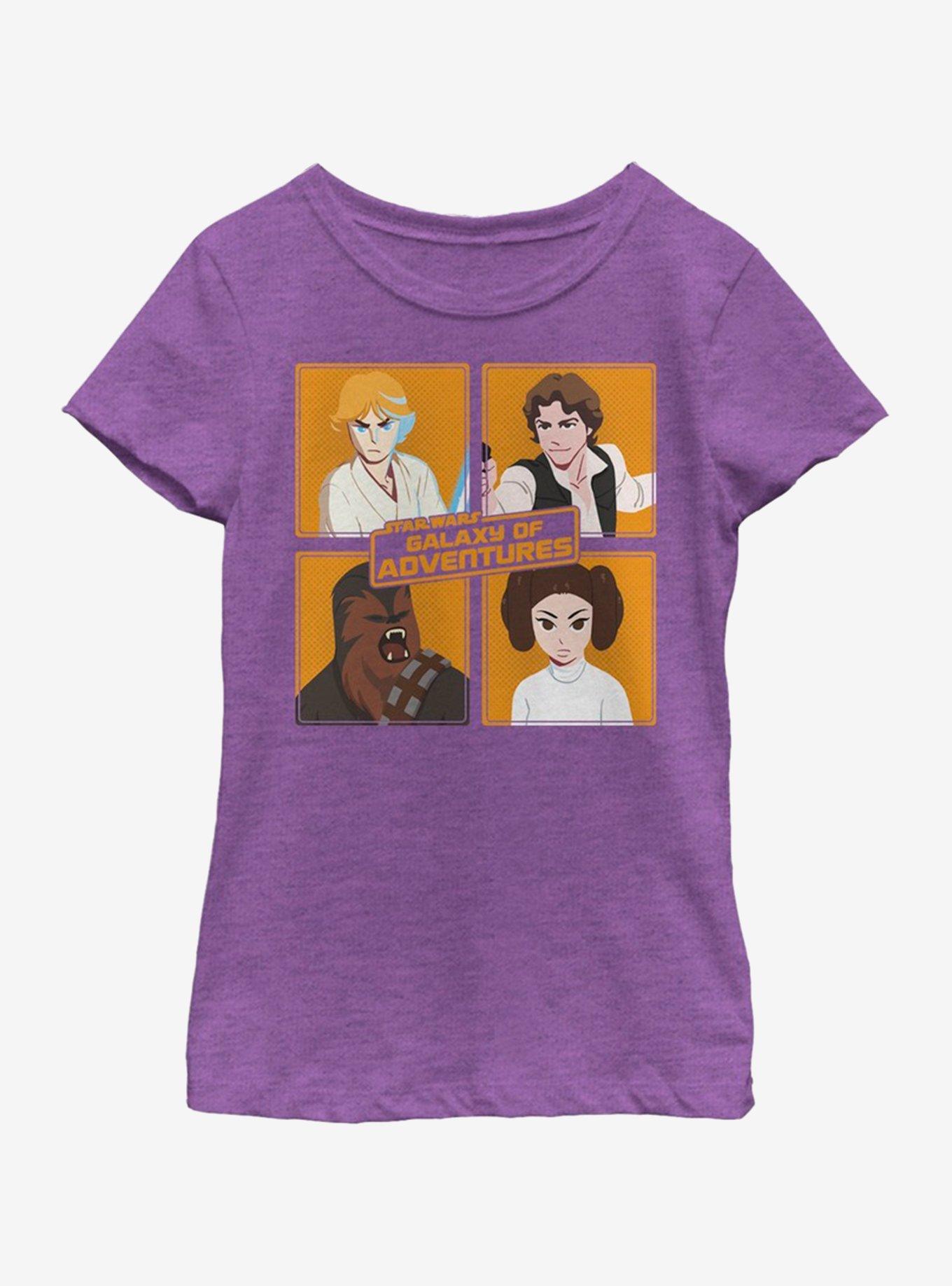 Star Wars The Mandalorian The Child Four Square Womens T-Shirt