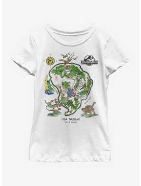 Jurassic Park Isla Nublar Youth Girls T-Shirt, , hi-res