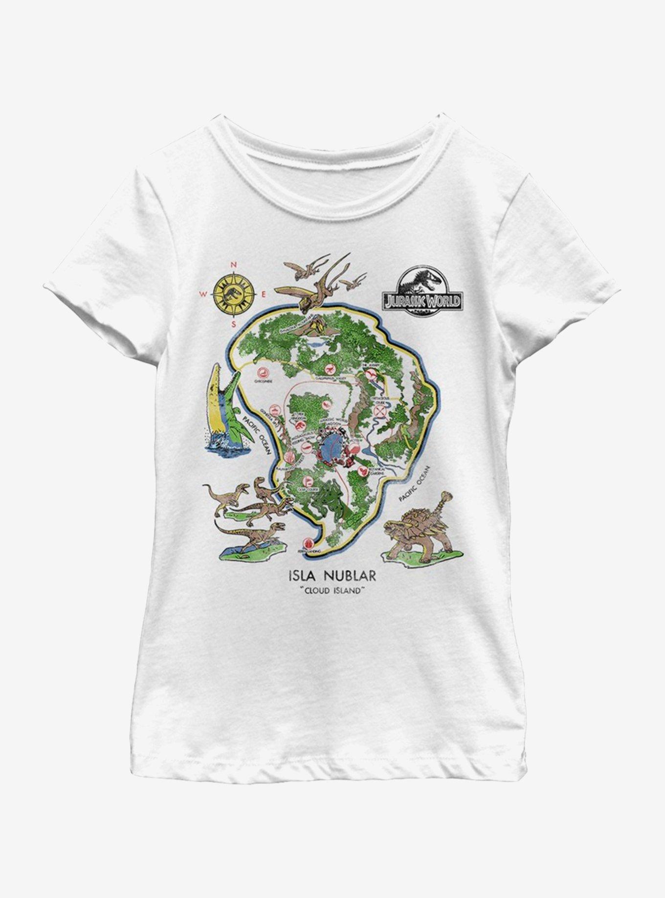 Jurassic Park Isla Nublar Youth Girls T-Shirt, , hi-res