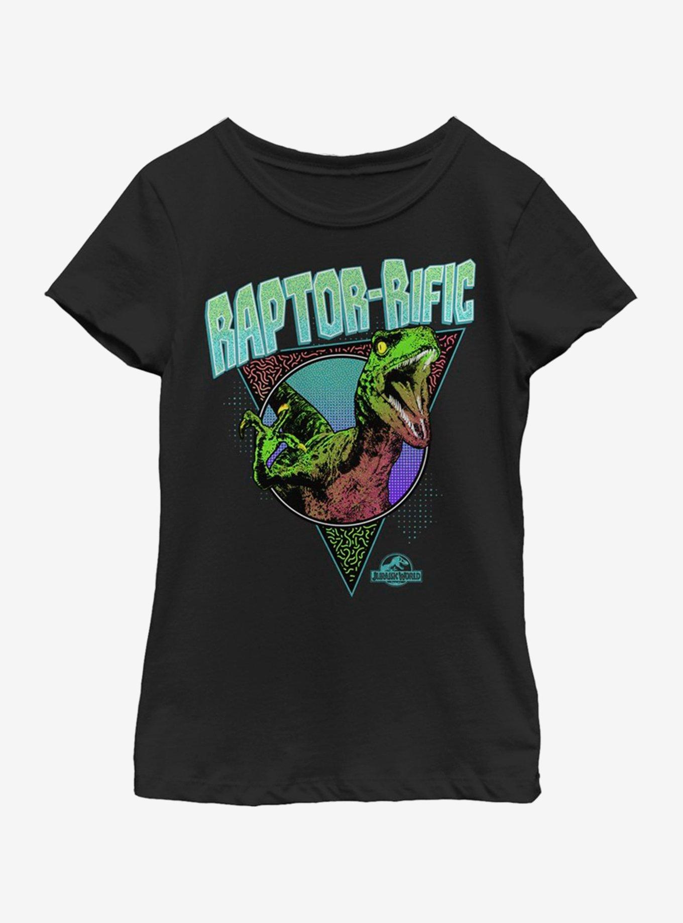 Jurassic Park Raptor Rific Youth Girls T-Shirt, , hi-res