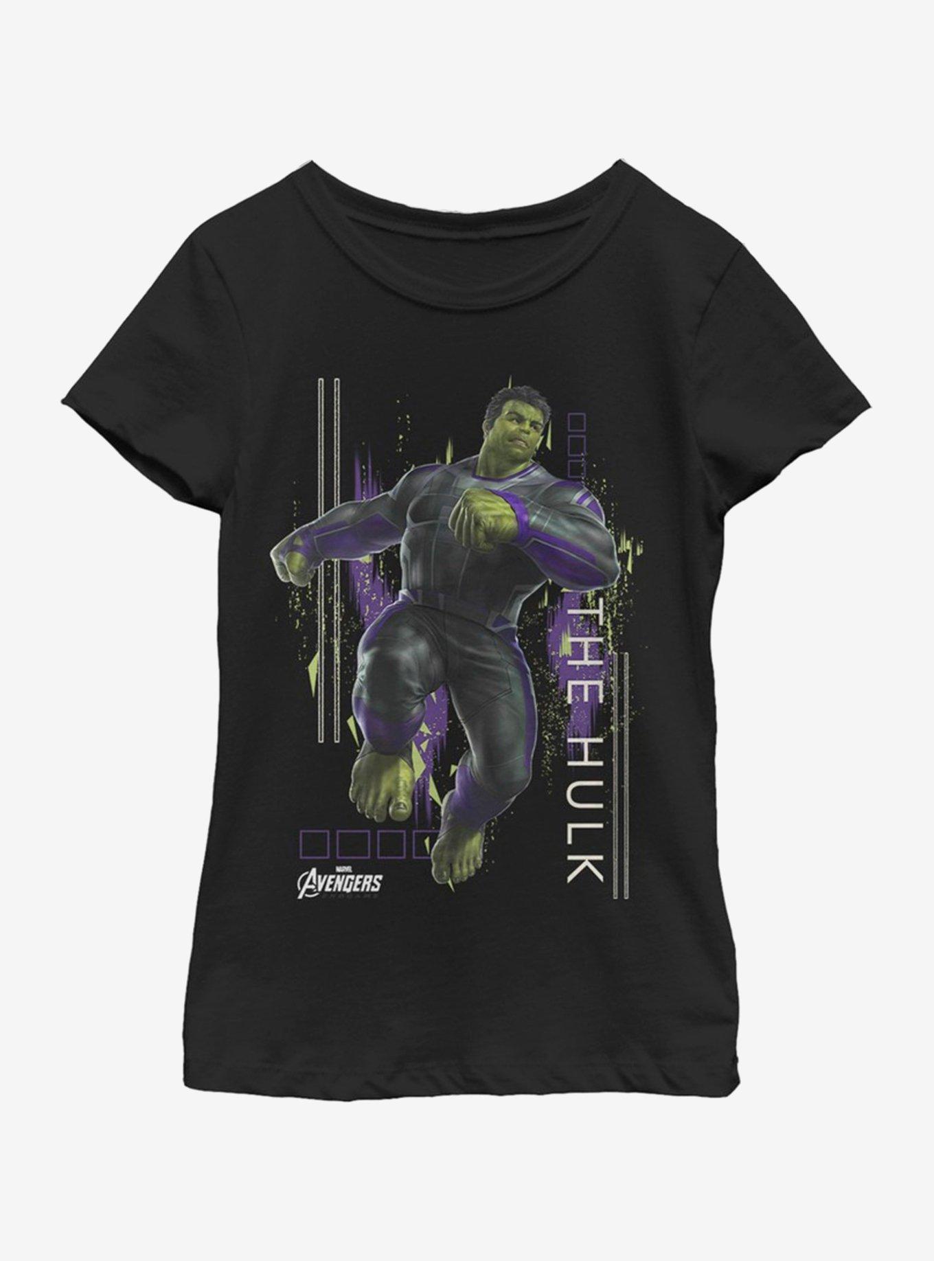 Marvel Avengers: Endgame Hulk Motion Youth Girls T-Shirt, , hi-res