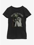 Star Wars Green Sister Youth Girls T-Shirt, BLACK, hi-res
