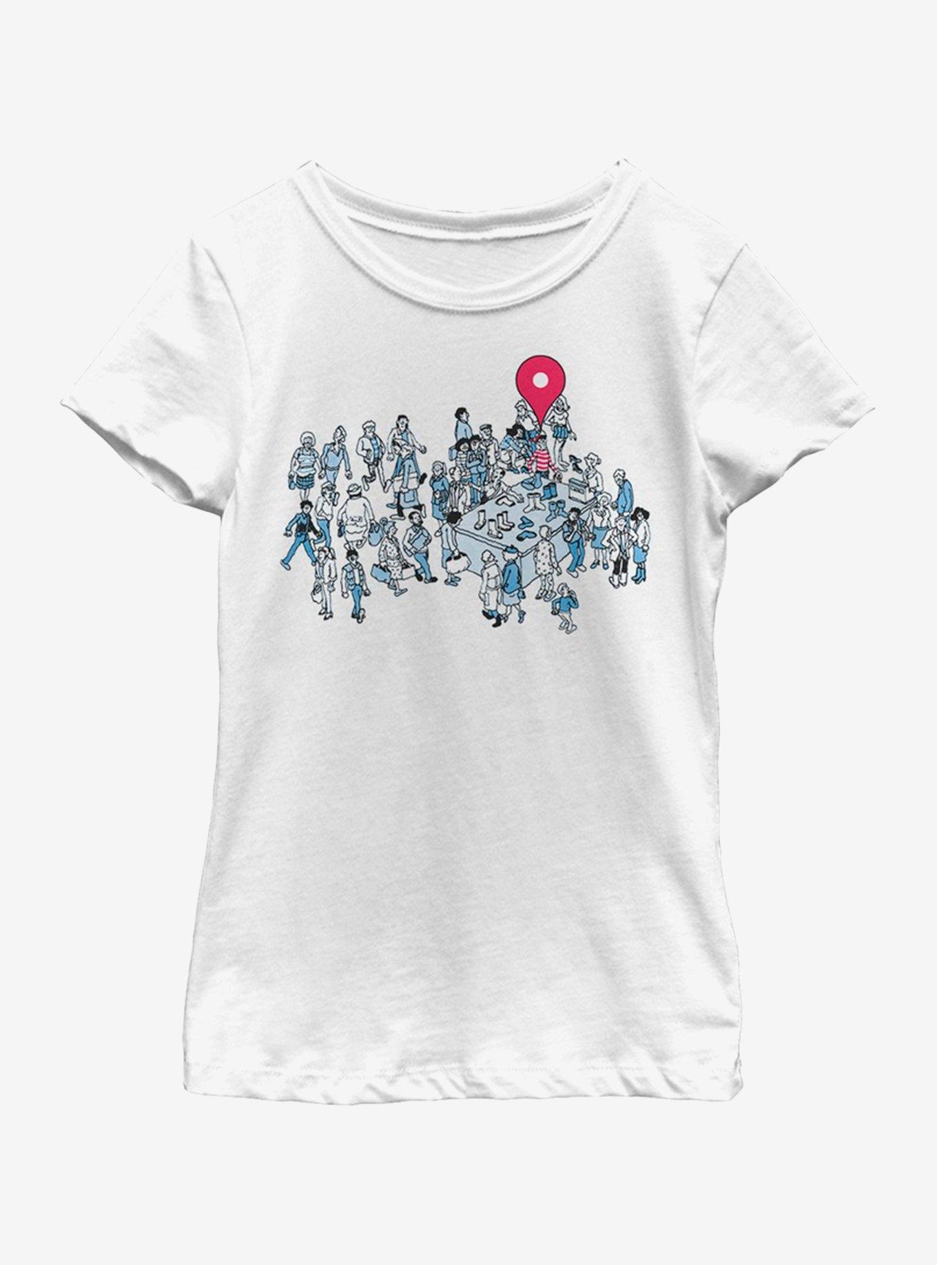 Where's Waldo Found Waldo Shopping Youth Girls T-Shirt, , hi-res