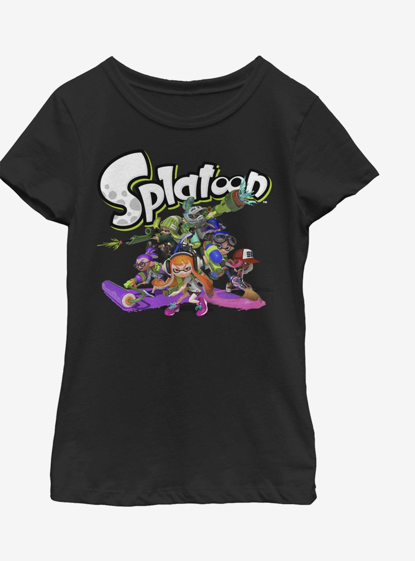 Nintendo Splatoons Splat Toons Youth Girls T-Shirt, , hi-res