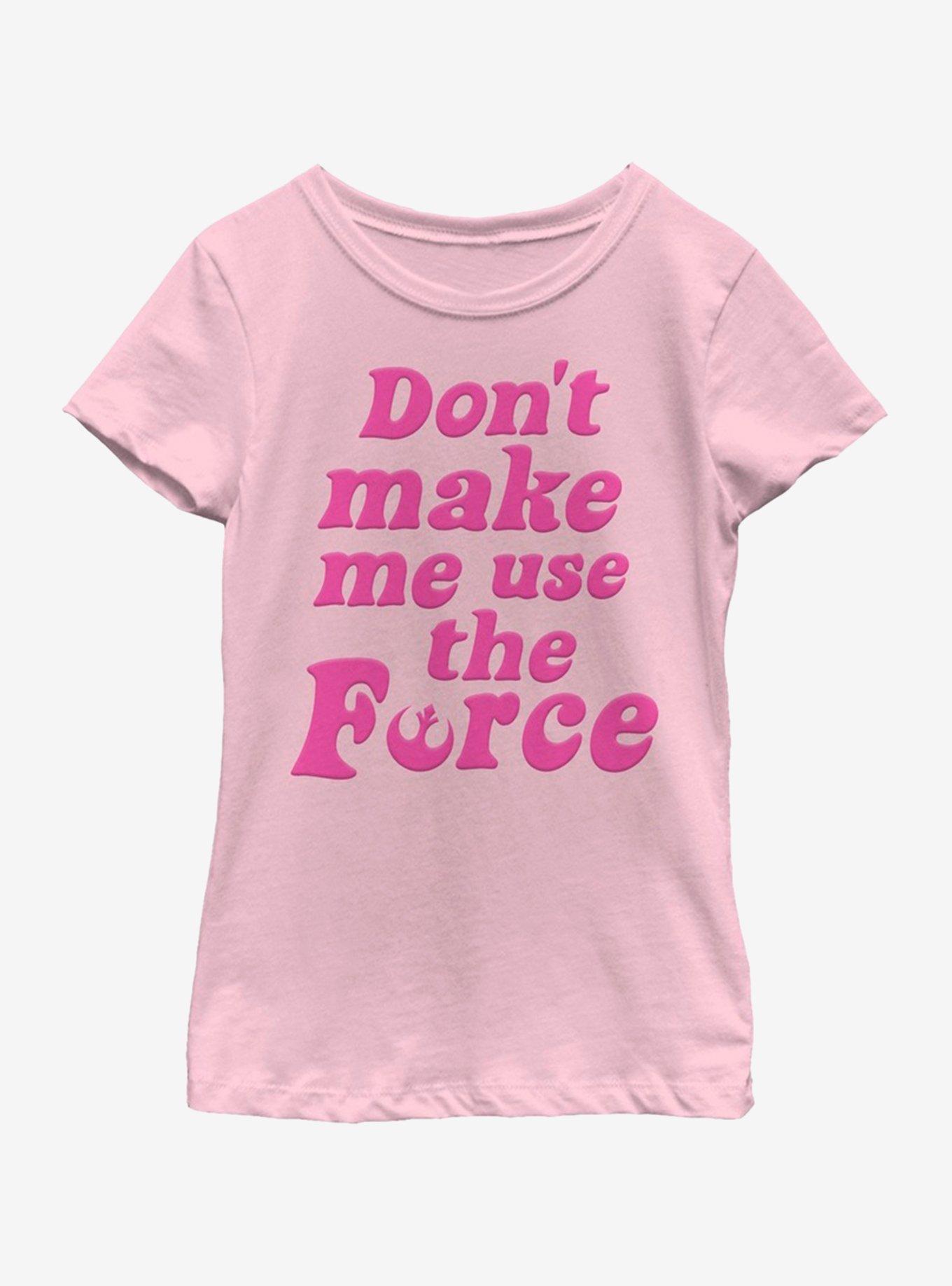 Star Wars Girls Can Do Anything Youth Girls T-Shirt, PINK, hi-res