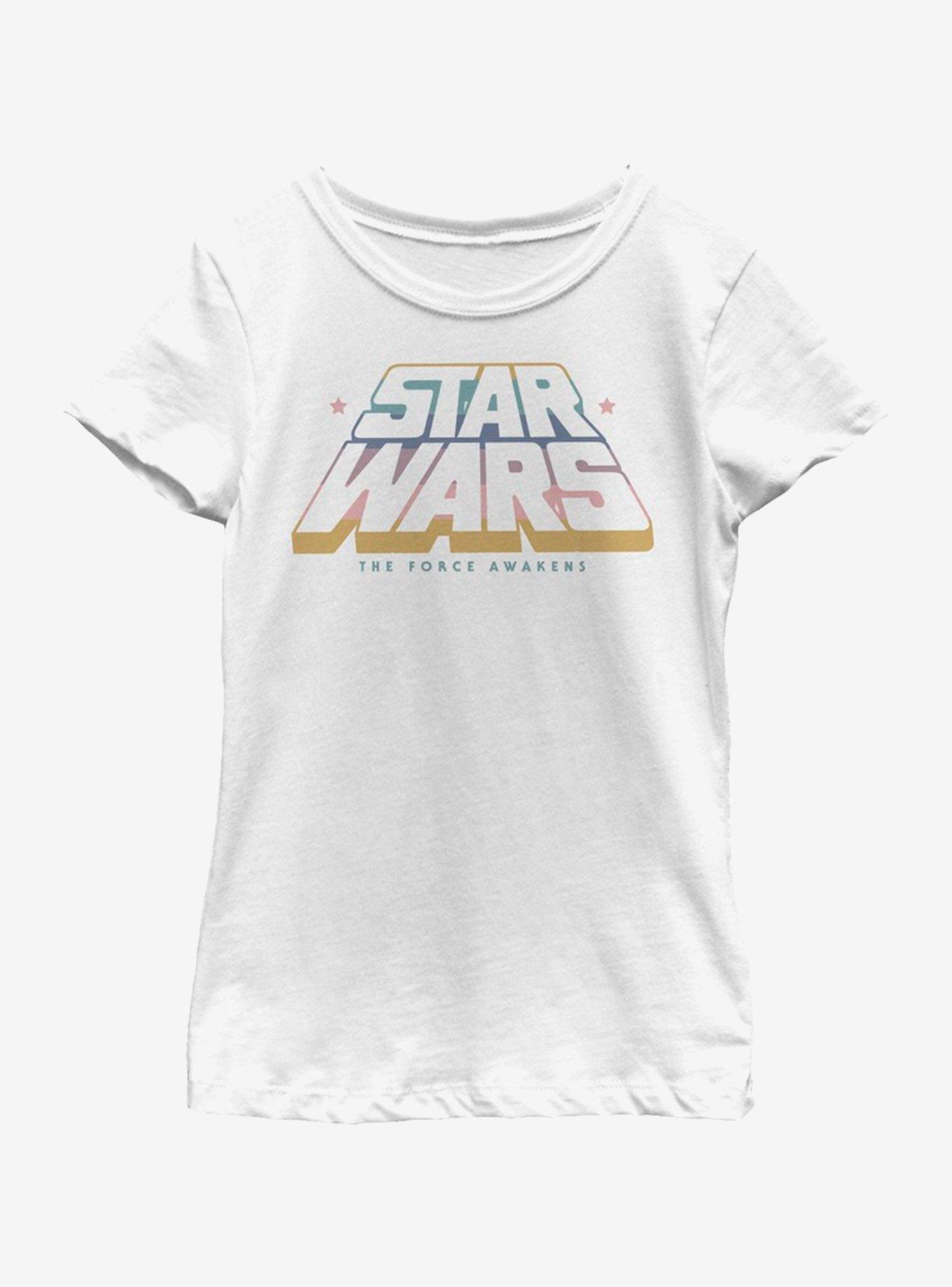 Star Wars Episode VII The Force Awakens Gradient Youth Girls T-Shirt, , hi-res