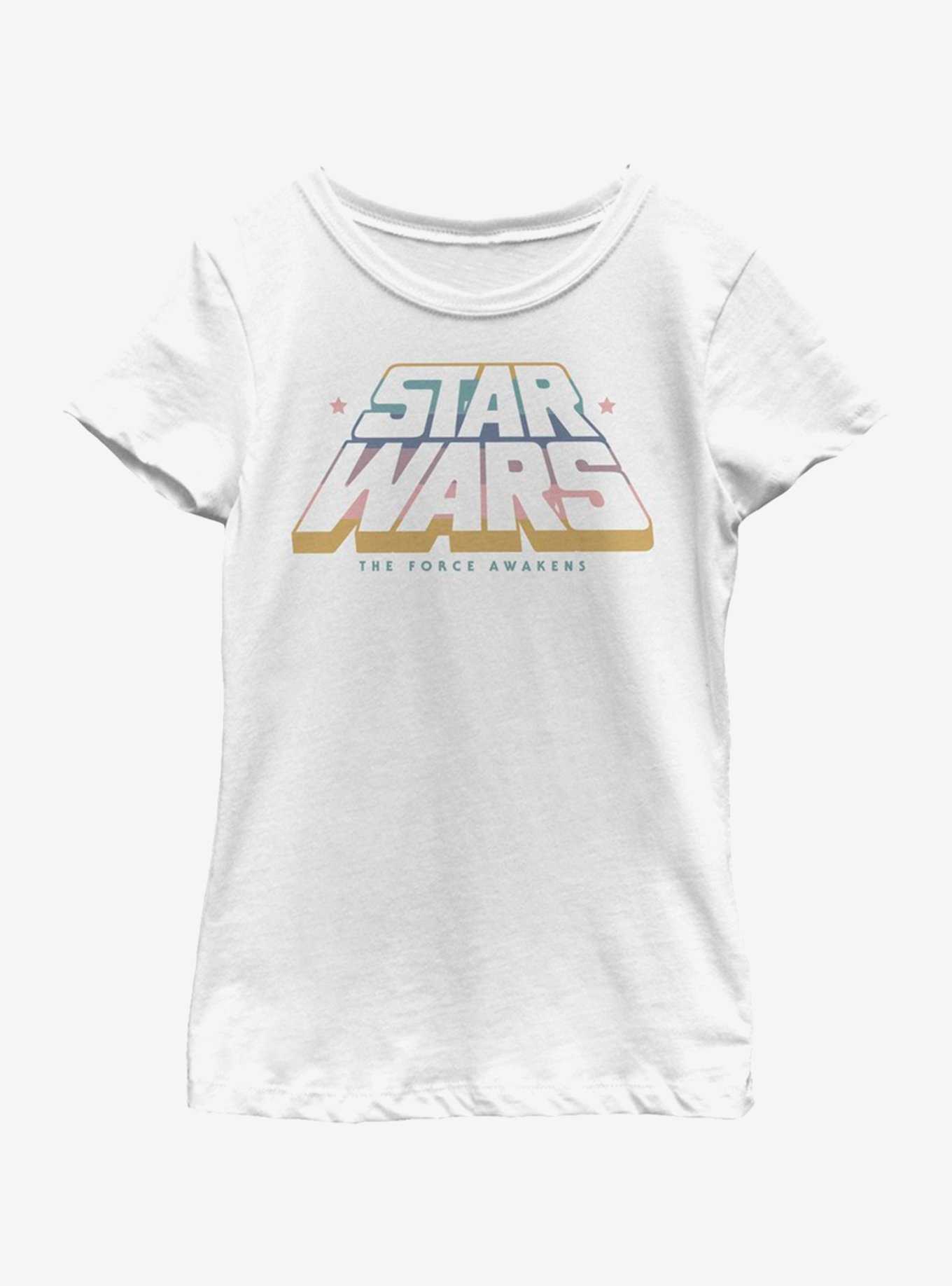 Star Wars Episode VII The Force Awakens Gradient Youth Girls T-Shirt, , hi-res