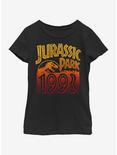 Jurassic Park Park and Ride Youth Girls T-Shirt, BLACK, hi-res
