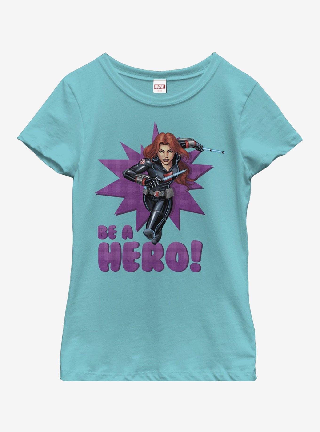 Marvel Be A Hero Youth Girls T-Shirt, , hi-res