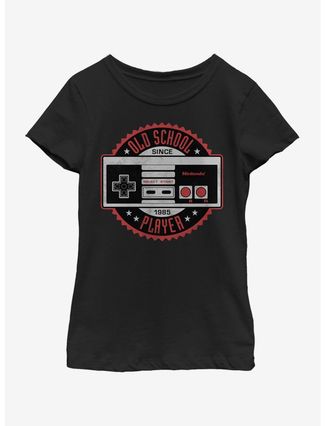 Nintendo Controlling Factor Youth Girls T-Shirt, BLACK, hi-res