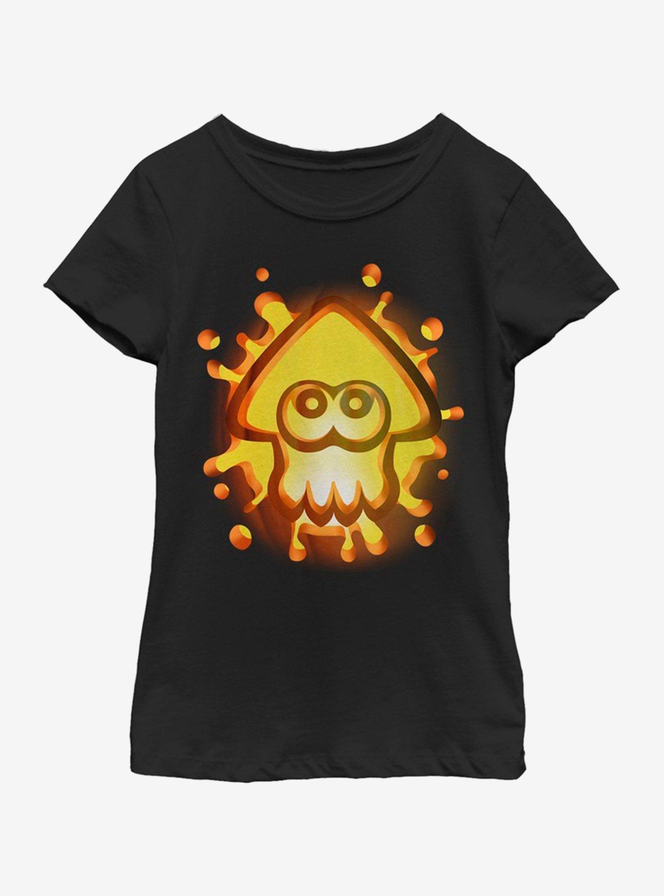 Nintendo Splat Pumpkin Youth Girls T-Shirt, , hi-res