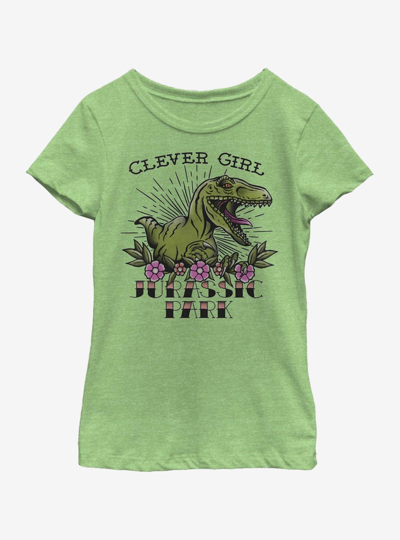 Jurassic park clever girl hot sale shirt