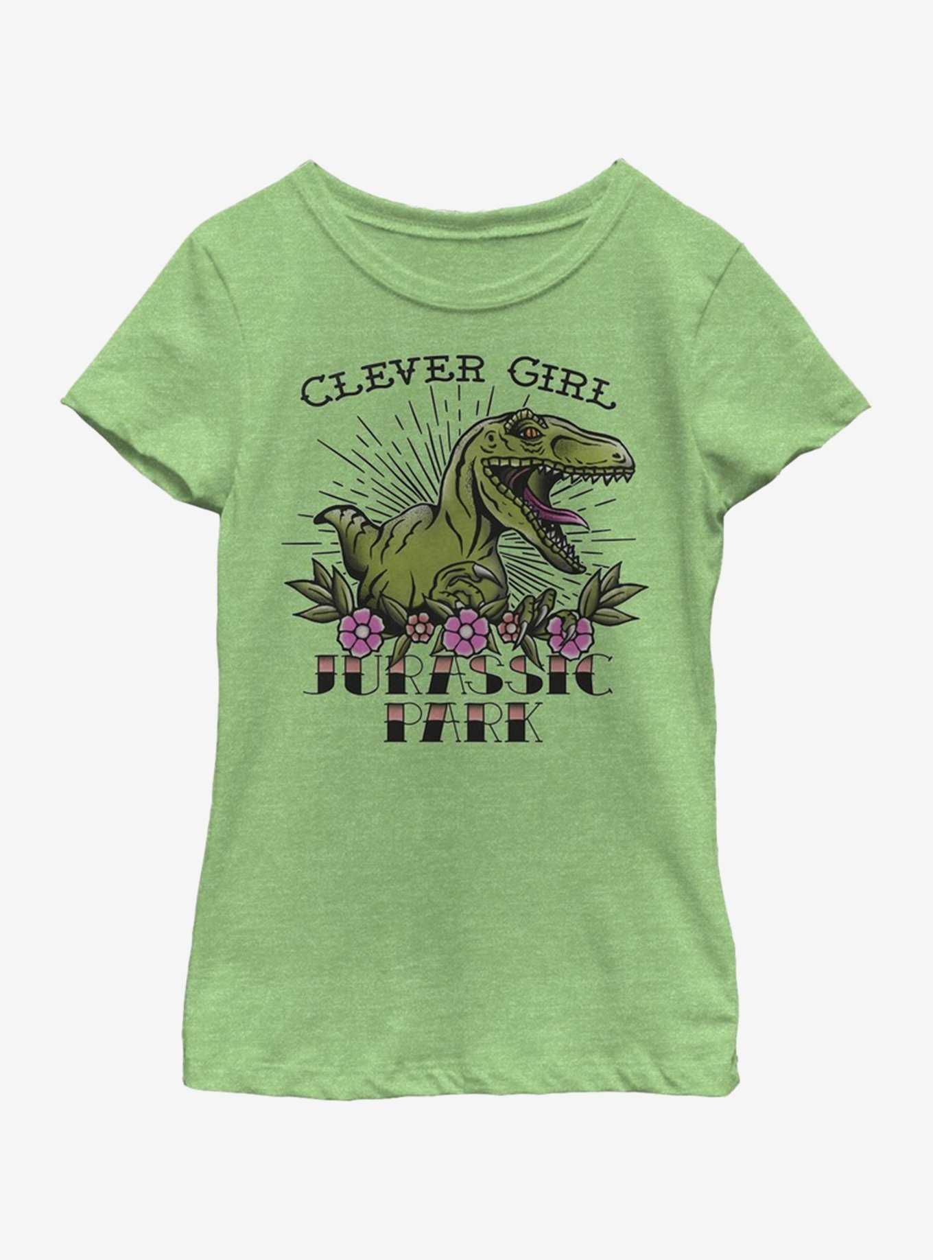 Jurassic Park Clever Girl Youth Girls T-Shirt, , hi-res