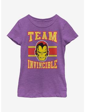 Marvel Iron Man Team Invincible Youth Girls T-Shirt, , hi-res