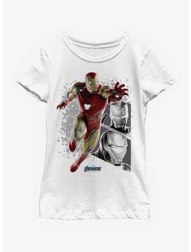 Marvel Avengers: Endgame Ironman Panels Youth Girls T-Shirt, , hi-res