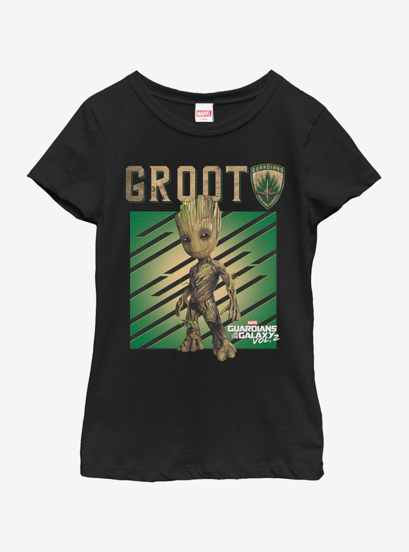 Marvel Guardians of The Galaxy Groot Tree Youth Girls T-Shirt, , hi-res