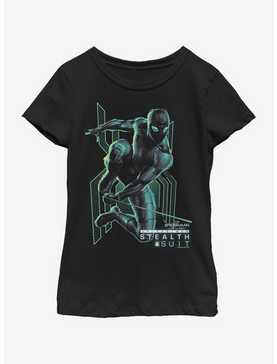 Marvel Spiderman: Far From Home Spider Darkness Youth Girls T-Shirt, , hi-res