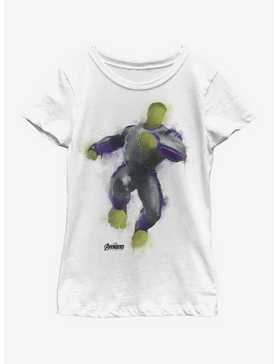 Marvel Avengers: Endgame Hulk Painted Youth Girls T-Shirt, , hi-res
