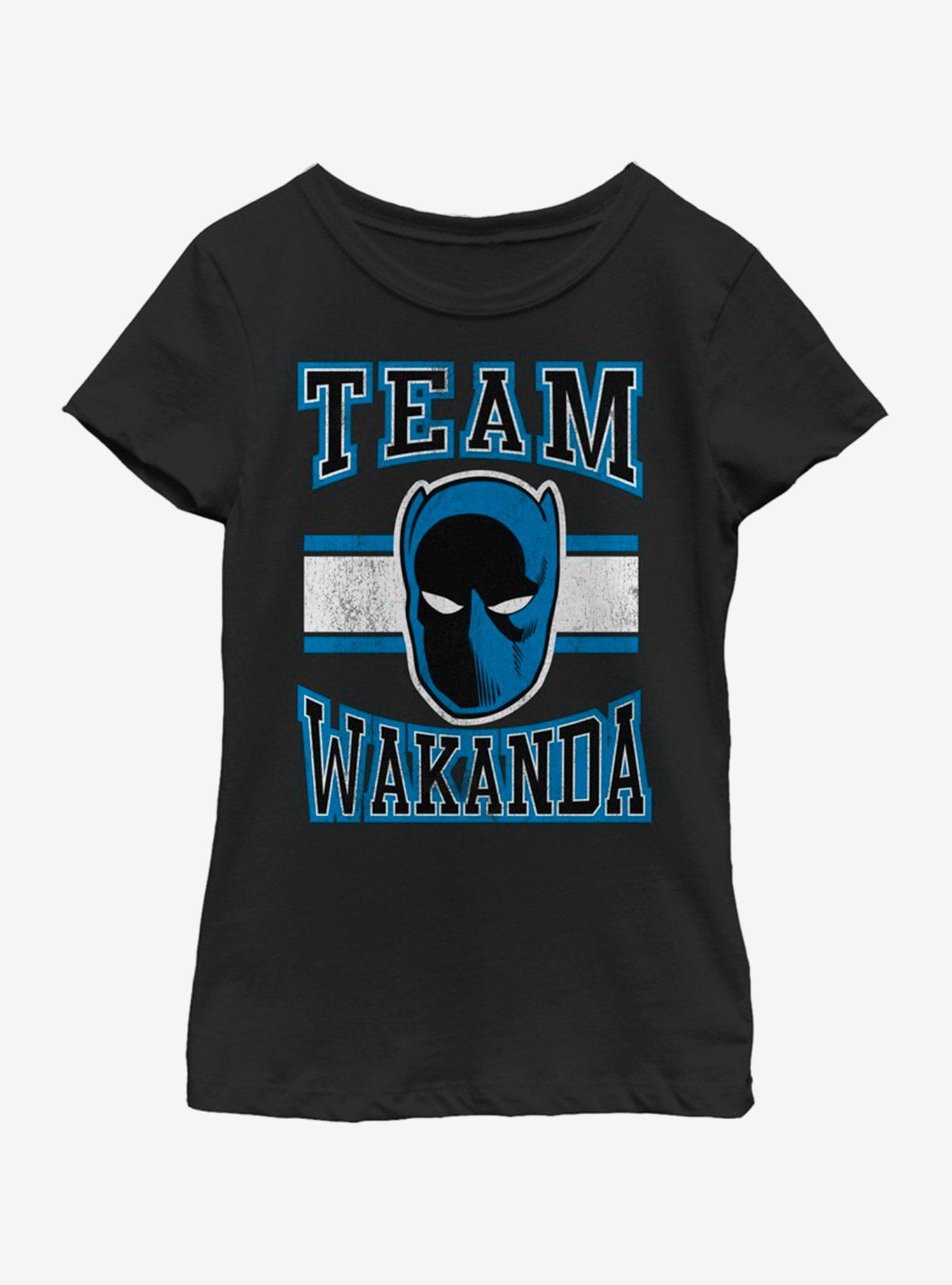 Marvel Black Panther Team Wakanda Youth Girls T-Shirt, , hi-res