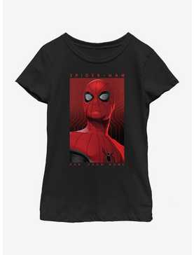Marvel Spiderman: Far From Home Posterized Spidey Youth Girls T-Shirt, , hi-res