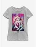 Marvel Spiderman Water Gwen Youth Girls T-Shirt, ATH HTR, hi-res