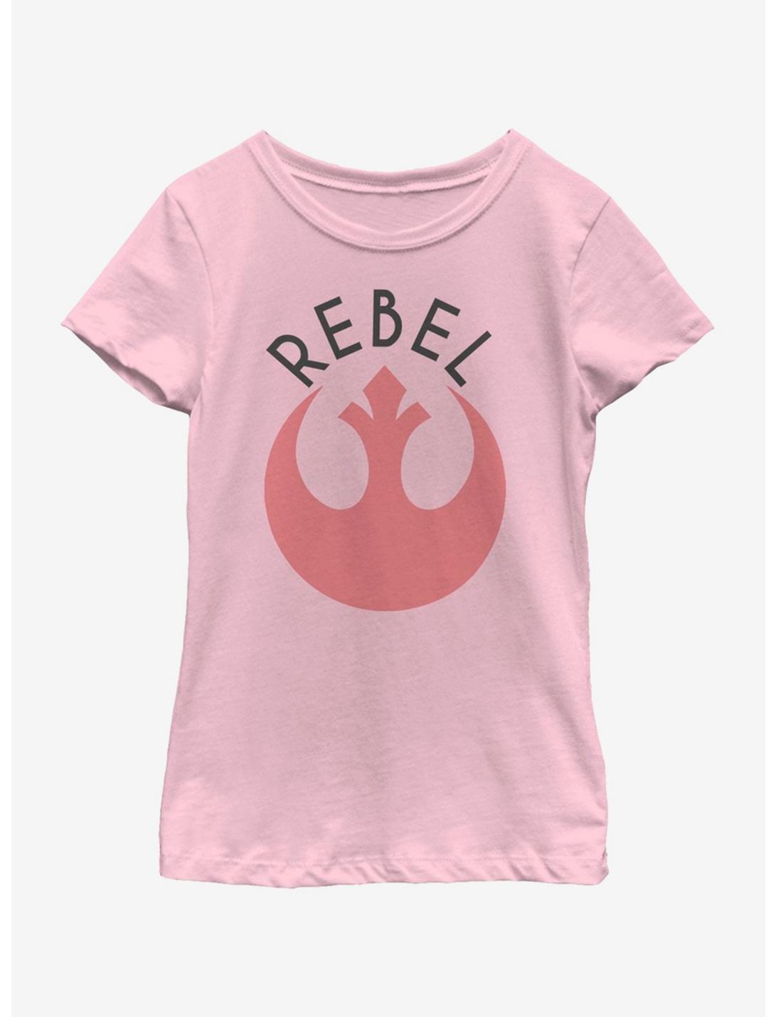 Star Wars Episode VII The Force Awakens Rebel Youth Girls T-Shirt, PINK, hi-res