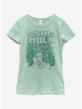 Marvel Hulk She Hulk Youth Girls T-Shirt, MINT, hi-res