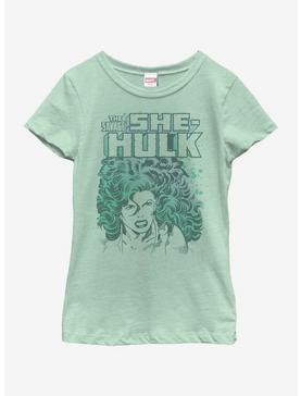 Marvel Hulk She Hulk Youth Girls T-Shirt, , hi-res