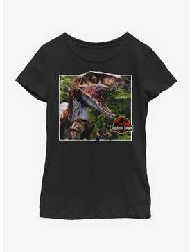 Jurassic Park Rap Attack Youth Girls T-Shirt, , hi-res