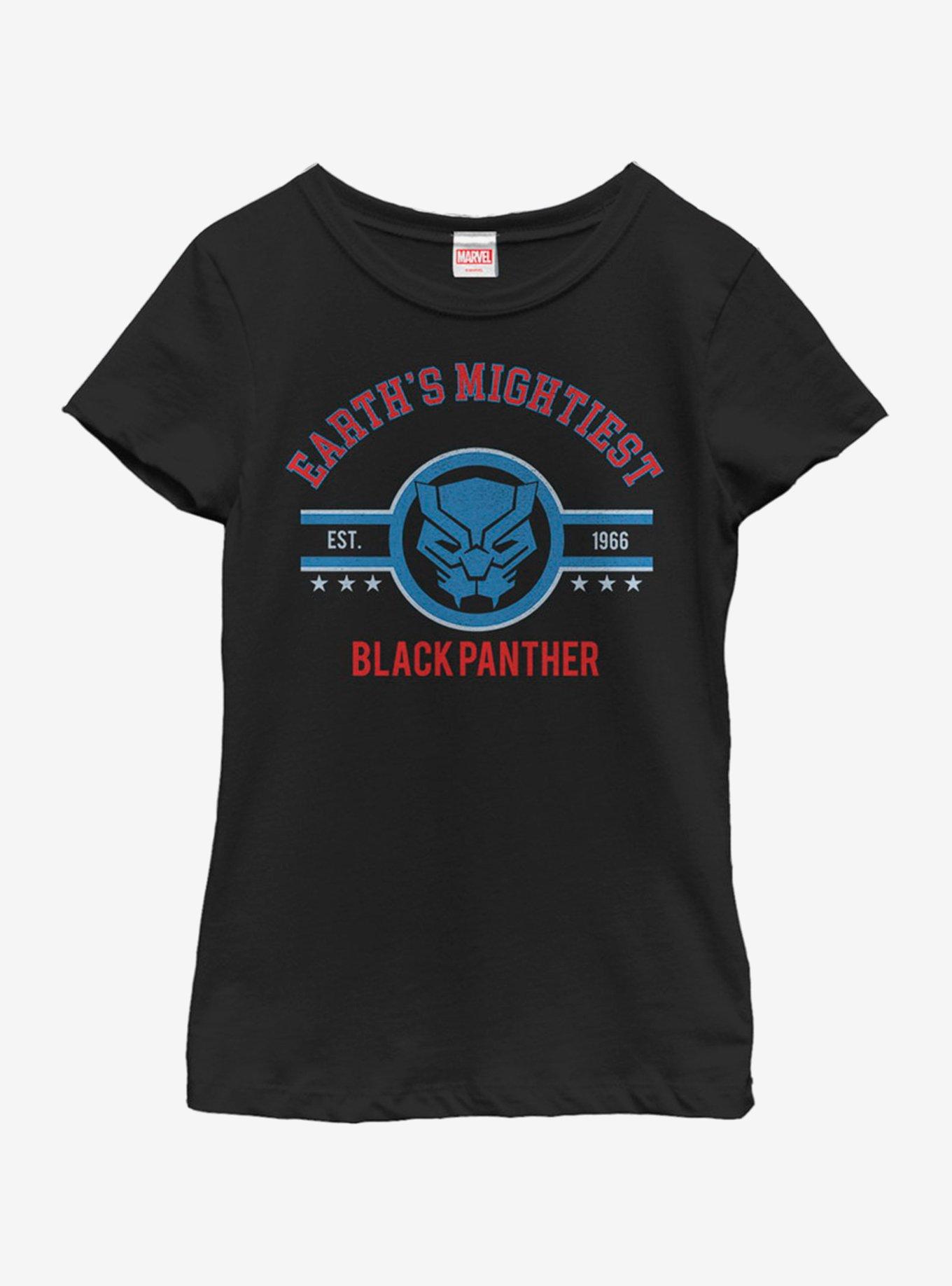 Marvel Black Panther Mighty Panther Youth Girls T-Shirt, , hi-res