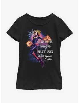Marvel Captain Marvel You Are Tough Youth Girls T-Shirt, , hi-res