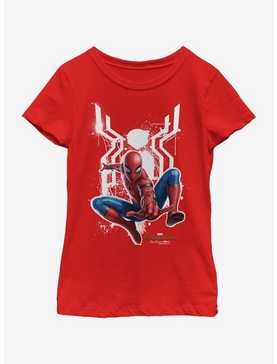 Marvel Spiderman: Far From Home Painted Spider Youth Girls T-Shirt, , hi-res